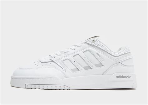 adidas drop step low white.